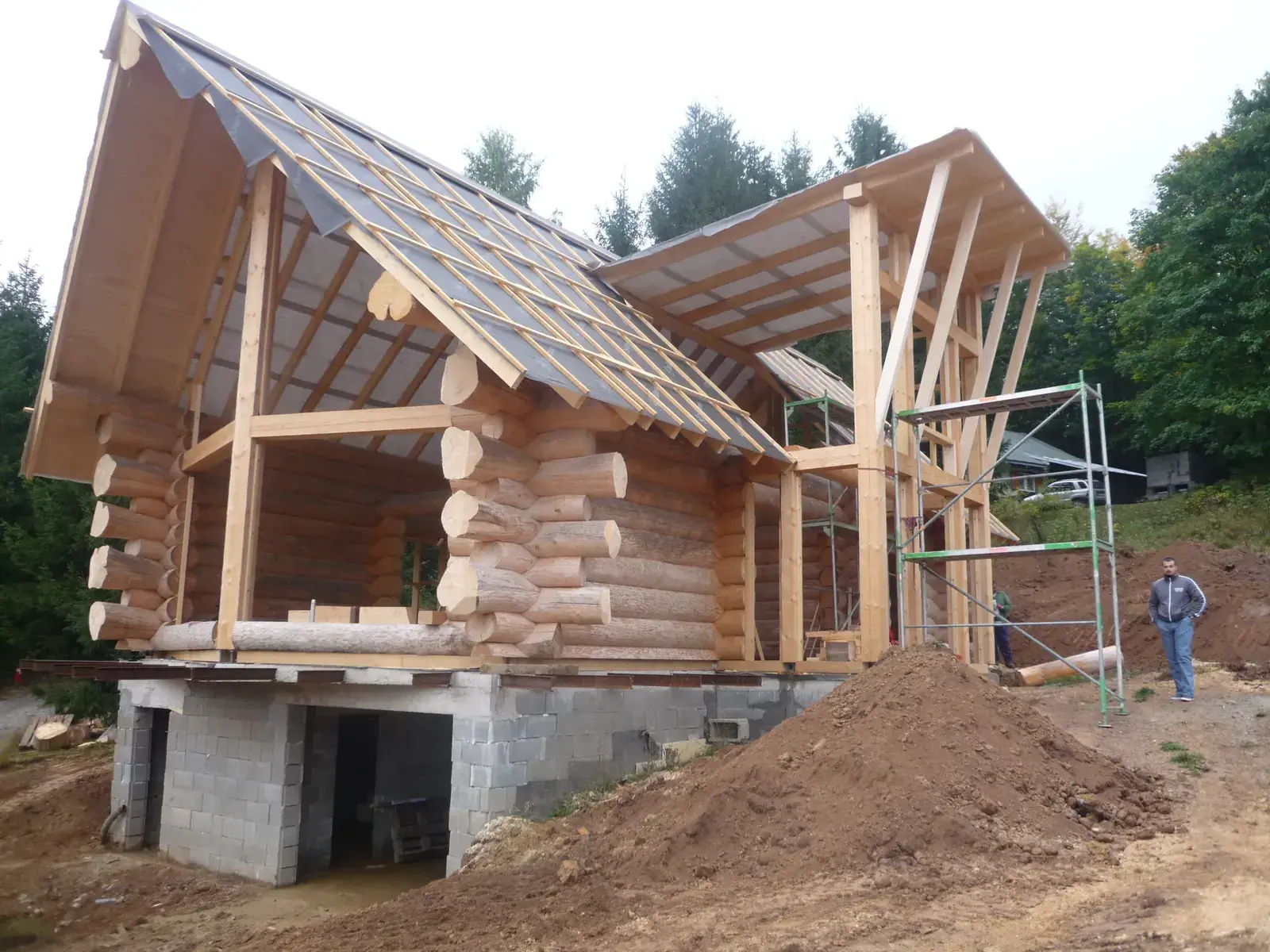 Chalet Donky Donovaly, výstavba