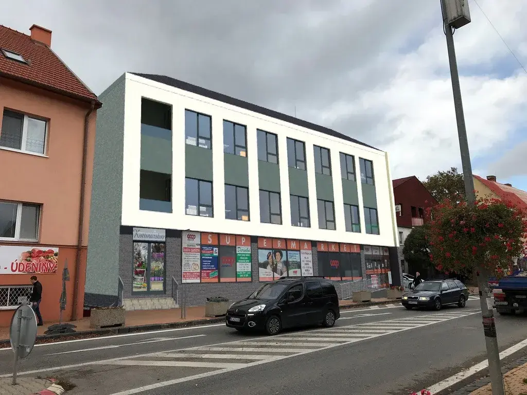 Nadstavba nad COOP Jednota, vizualizácie