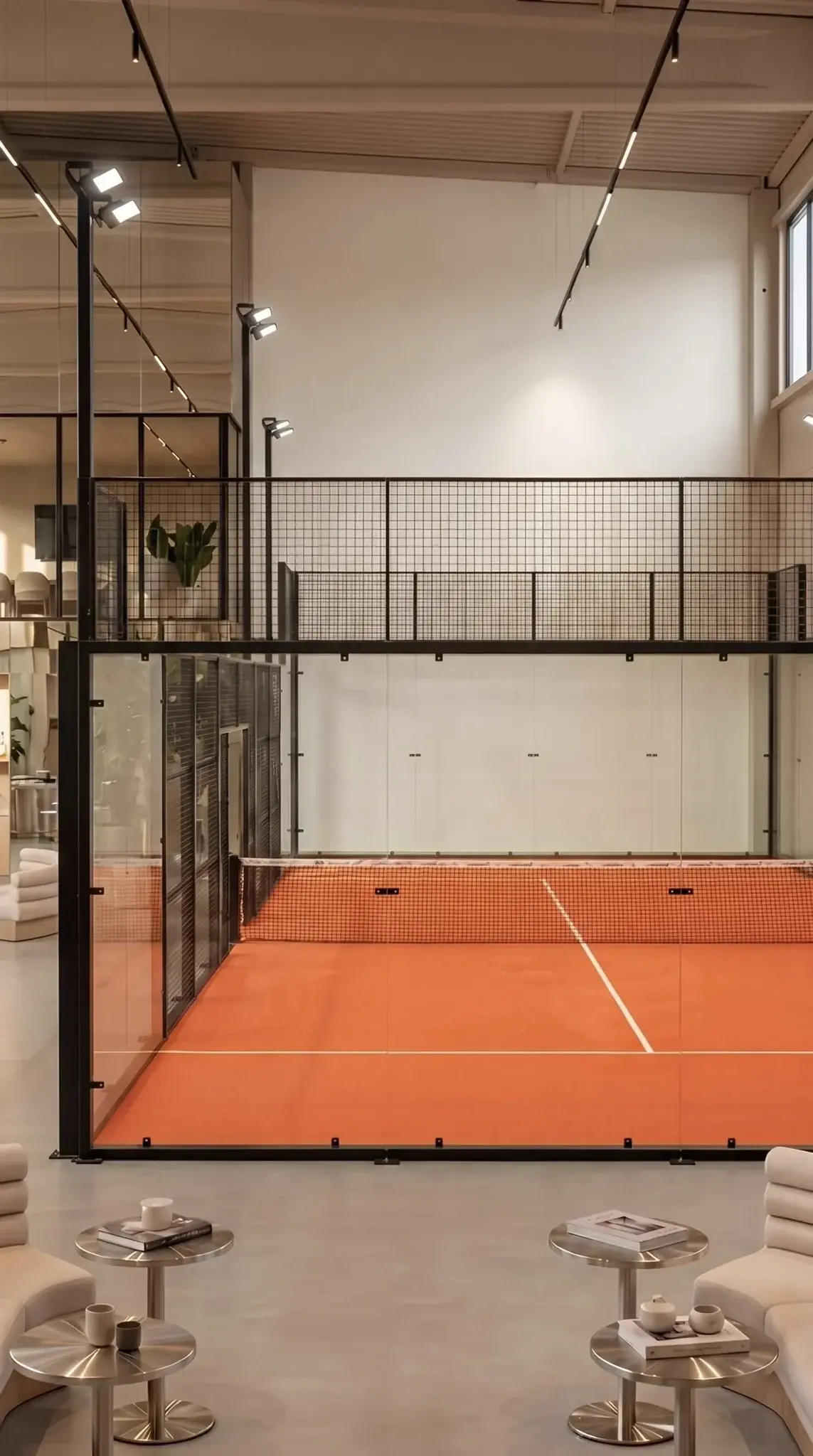 OURA Padel Club, kurty
