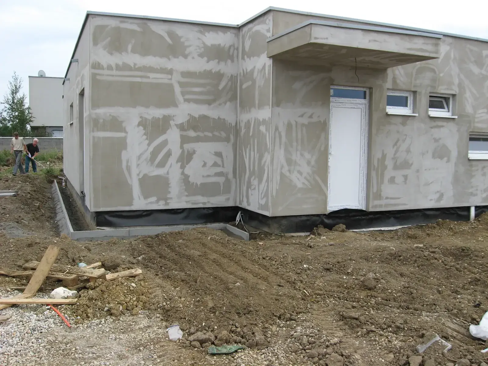 Panónsky háj, stavebná činnosť