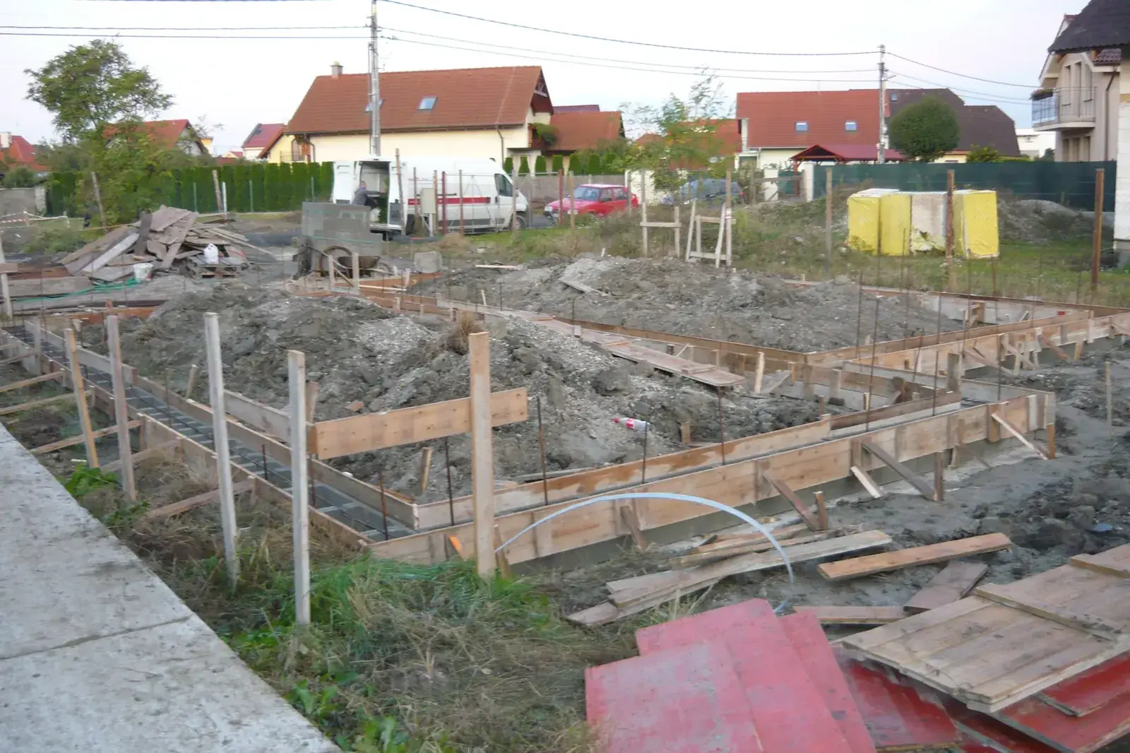 Rodinný dom Bernolákovo, stavebná činnosť