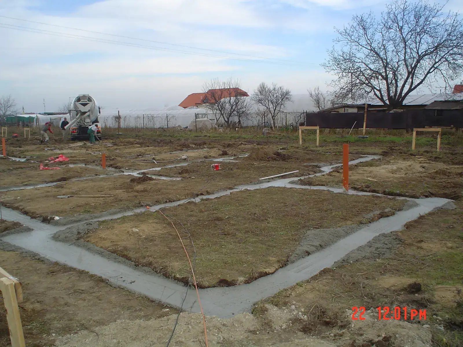 Veľký Biel, 18 rodinných domov, stavebná činnosť