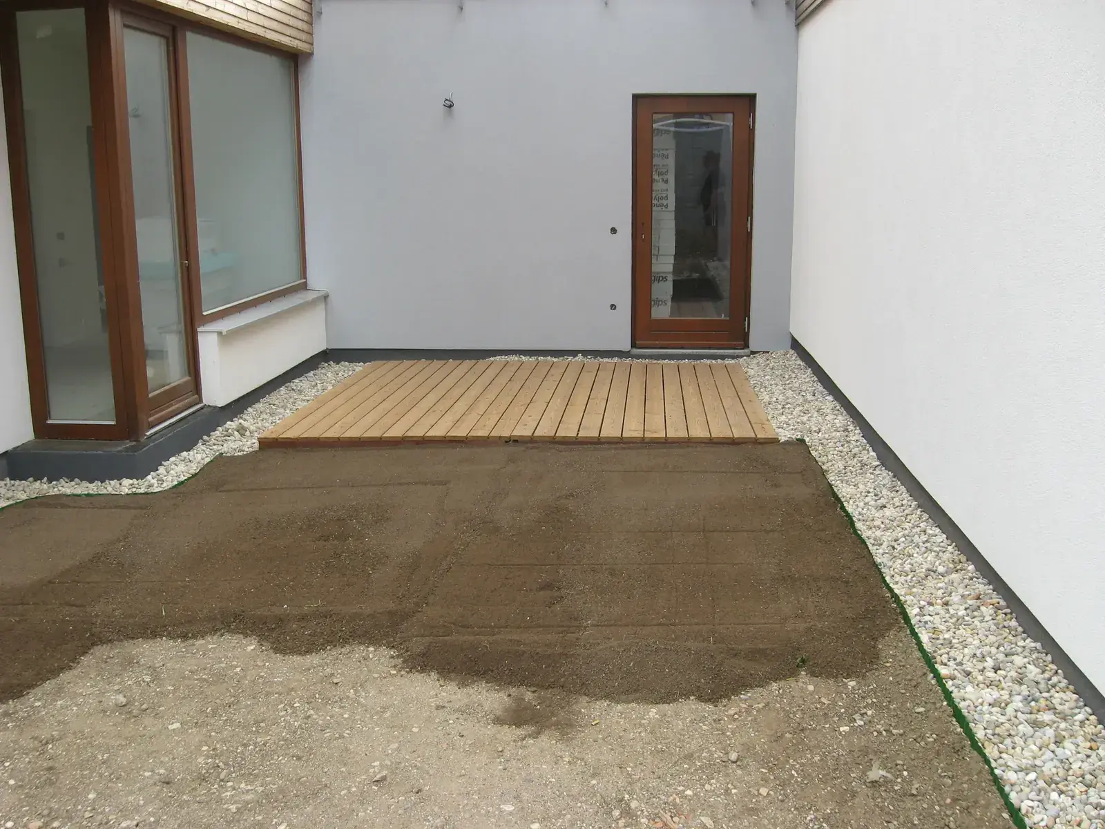 Veľký Biel, 18 rodinných domov, stavebná činnosť