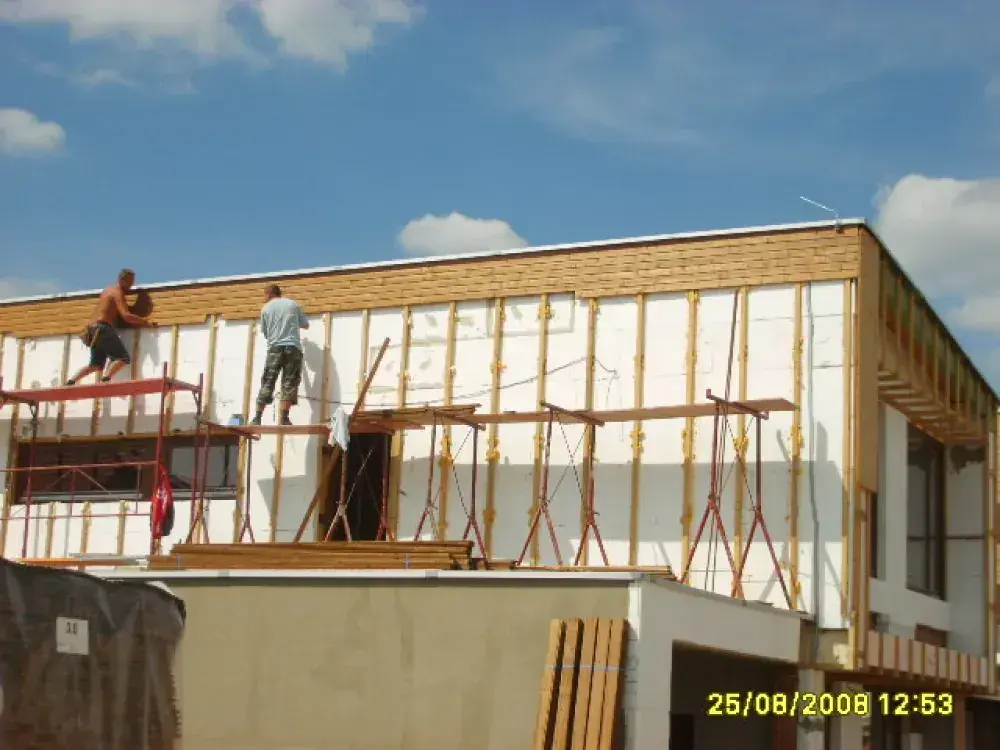 Veľký Biel, 18 rodinných domov, stavebná činnosť