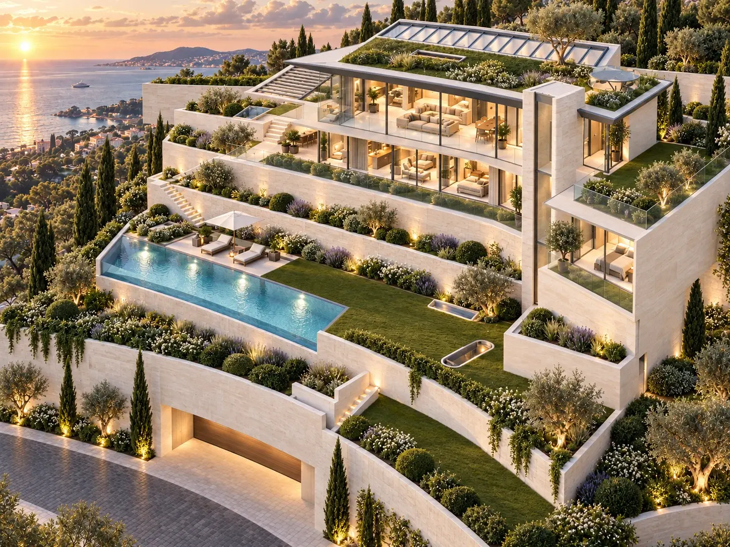 Villa 3C, vizualizácie