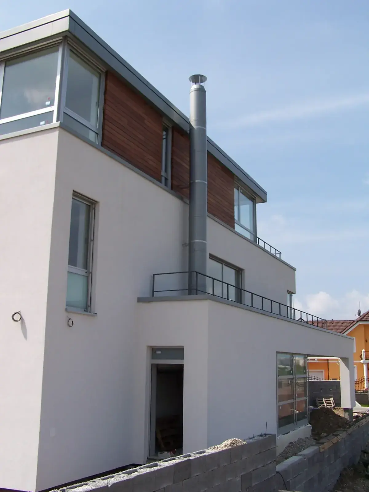Villa Hrebendova, stavebná činnosť