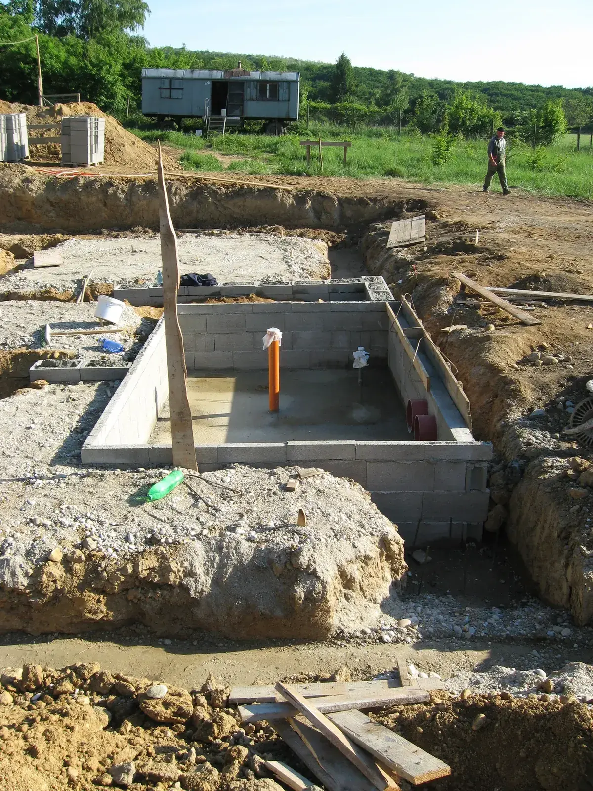 Villa Nina, stavebná činnosť