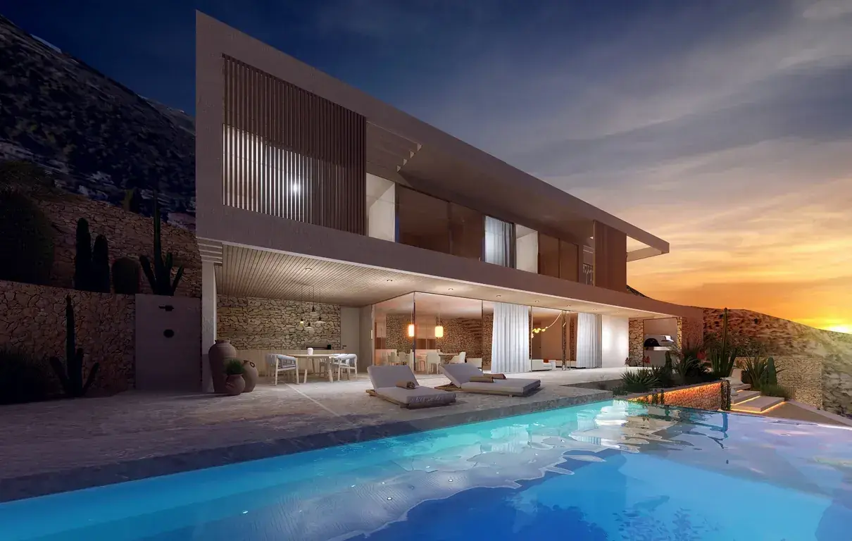 Villa Premiere, exteriér
