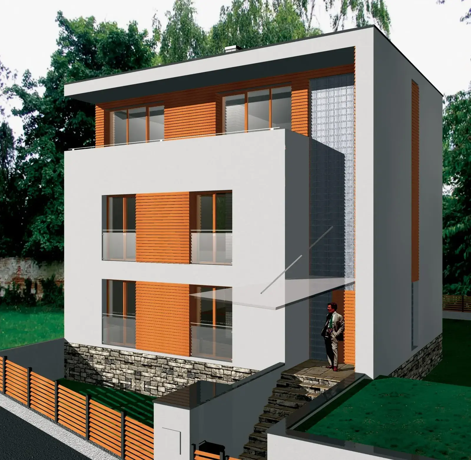 Villa Riviera, vizualizácie
