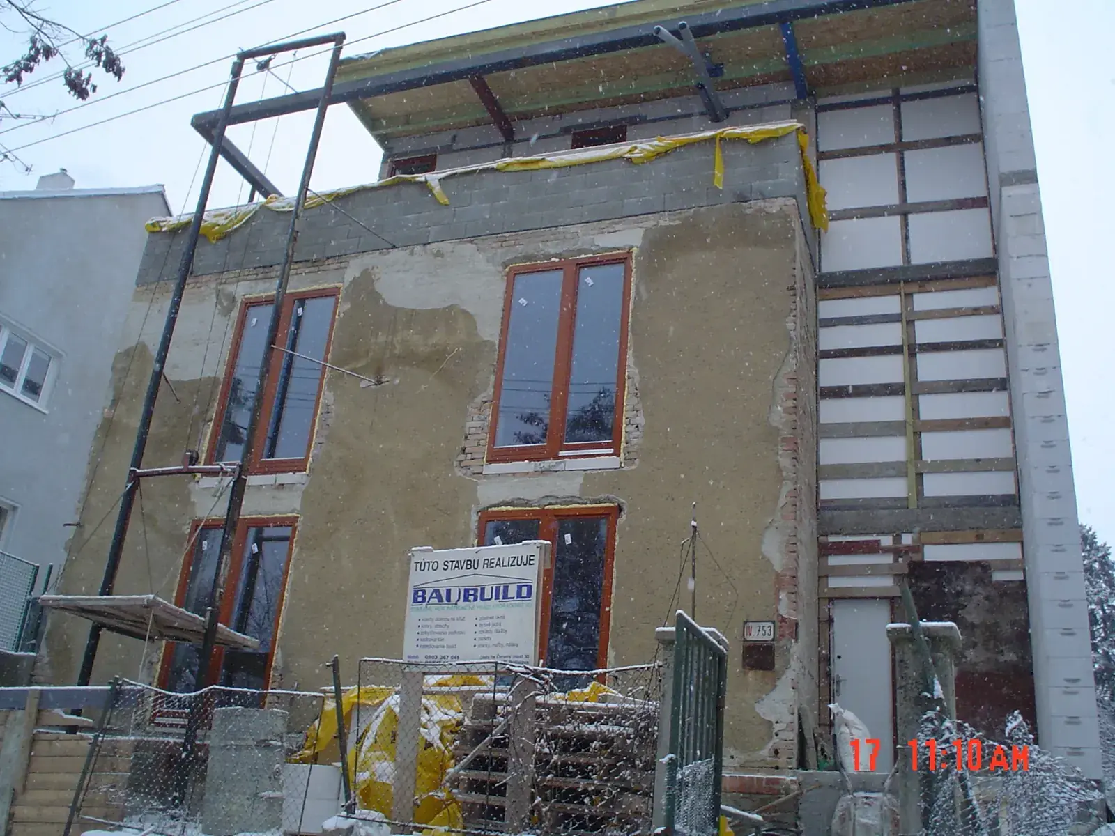 Villa Riviera, stavebná činnosť